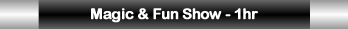 Magic & Fun Show - 1hr